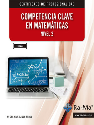 cover image of Competencia Clave en Matemáticas. Nivel 2 (FCOV23)